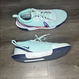 Nike Mint Green Men’s Tennis Sneakers Size 10